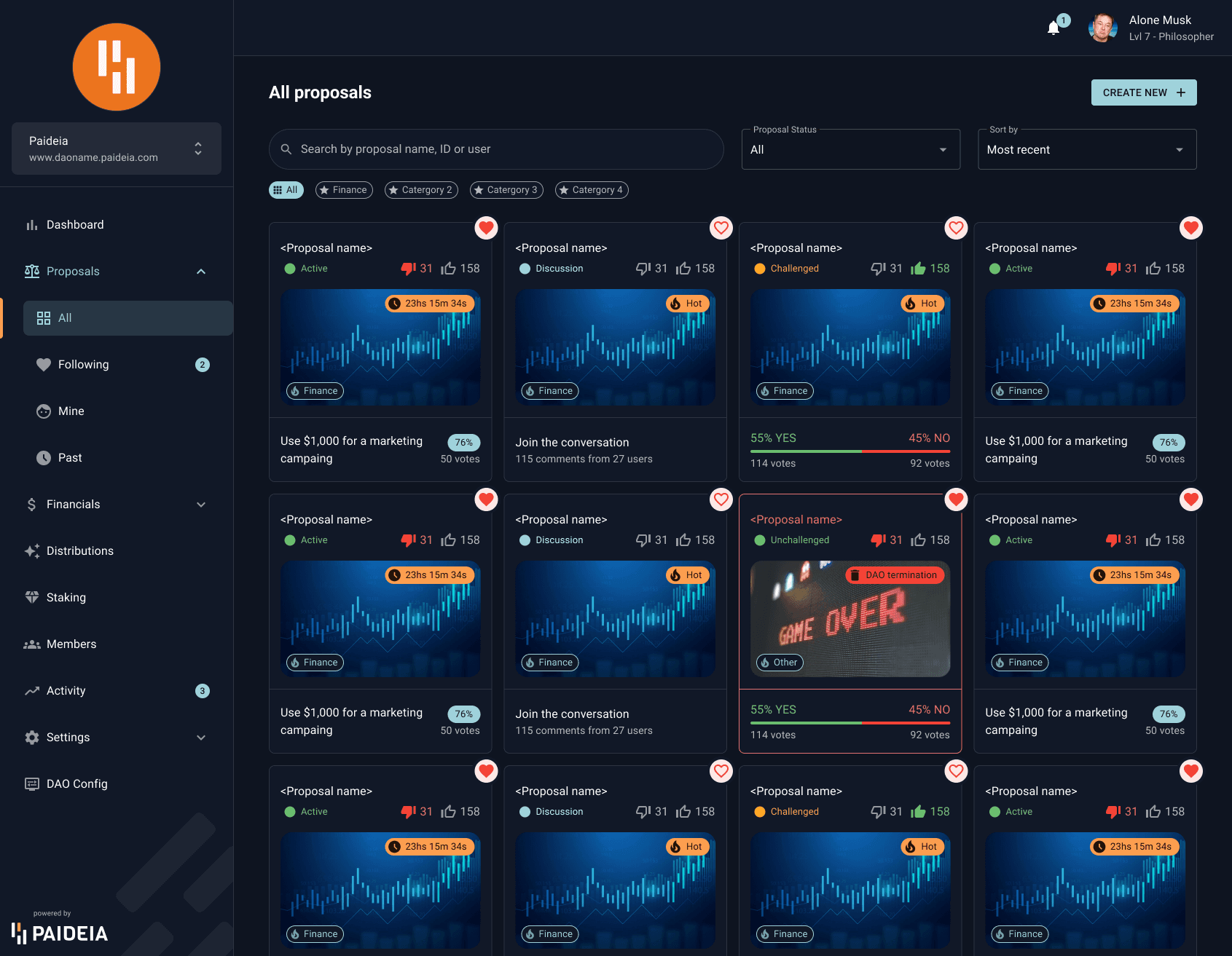 Paideia - DAO Management Software Suite screenshot 5